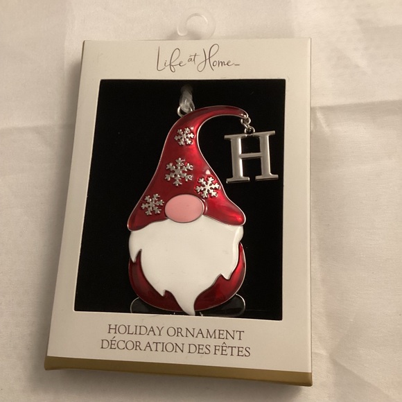 New with tag Christmas Dwarf with « H » Holiday ornament - Picture 1 of 3